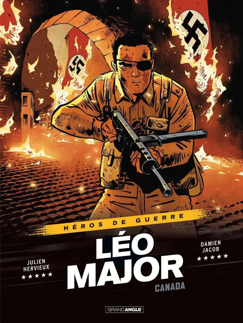 Couverture de l'album Héros de guerre 4 Léo Major