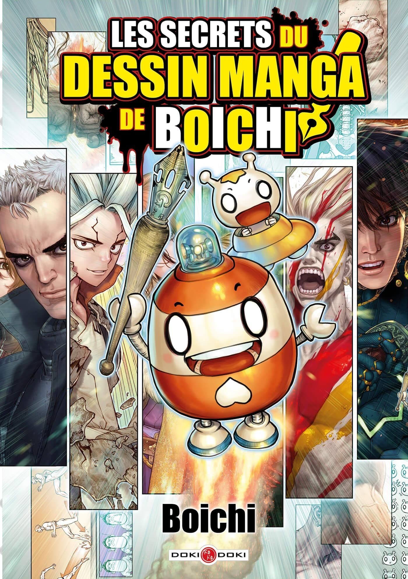 Couverture de l'album Les secrets du dessin manga de Boichi