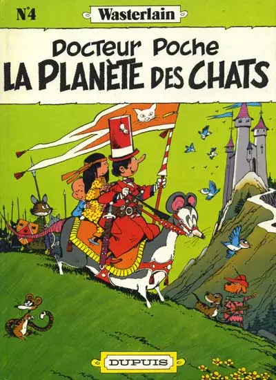 Couverture de l'album Docteur Poche Tome 4 La planète des chats
