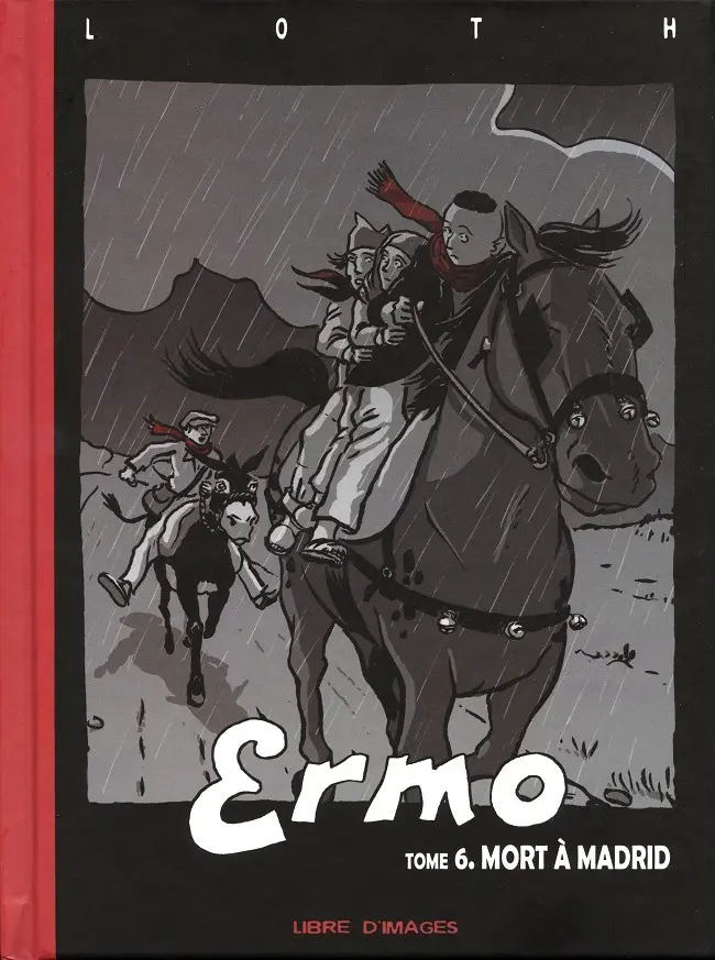 Couverture de l'album Ermo / Les fantômes de Ermo Tome 6 Mort à Madrid