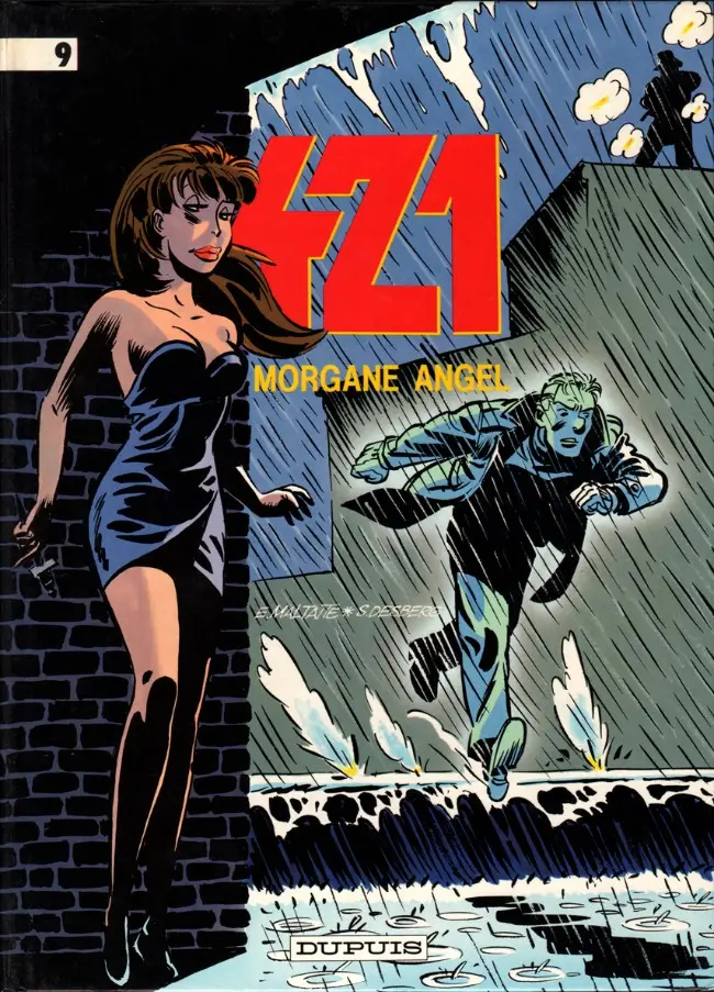 Couverture de l'album 421 Tome 9 Morgane Angel