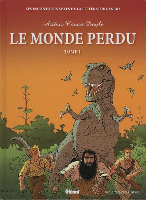 Couverture de l'album Les Incontournables de la littérature en BD Tome 6 Le Monde perdu - Tome 1