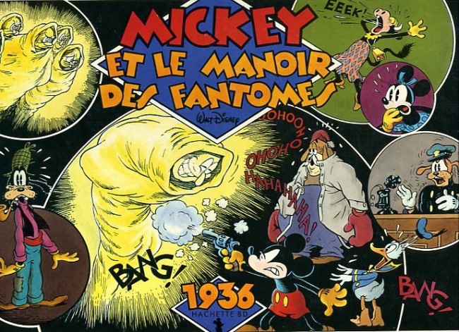 Couverture de l'album L'âge d'or de Mickey Tome 2 Mickey et le manoir des fantômes