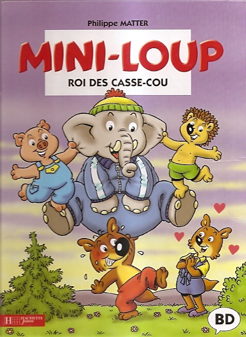 Couverture de l'album Mini-Loup Hachette BD Tome 4 Mini-Loup roi des casse-cou