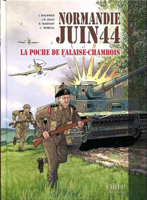 Couverture de l'album Normandie juin 44 Tome 6 La poche de Falaise-Chambois