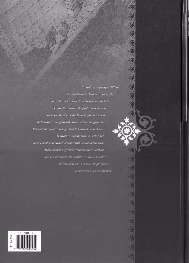 Verso de l'album Ravermoon Tome 3 Le feu dévorant