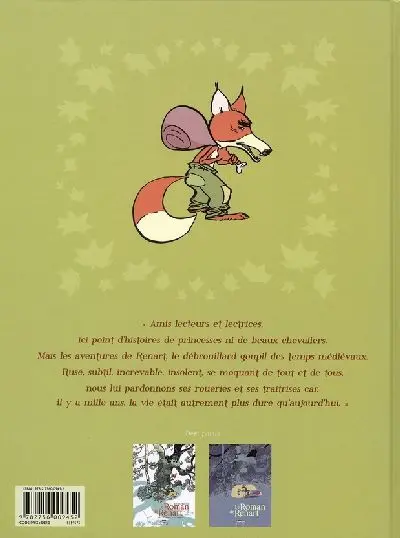 Verso de l'album Le Roman de Renart Tome 2 Le puits