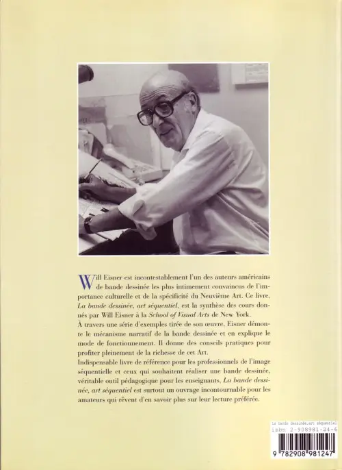 Verso de l'album Les Clés de la bande dessinée Tome 1 La bande dessinée, art séquentiel