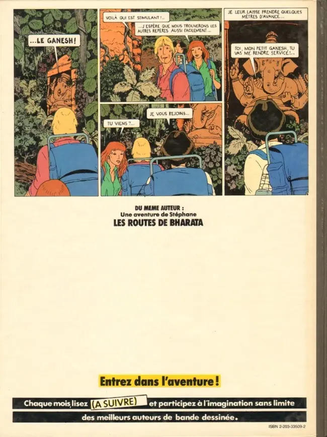 Verso de l'album Stéphane Clément Tome 5 La malédiction de Surya