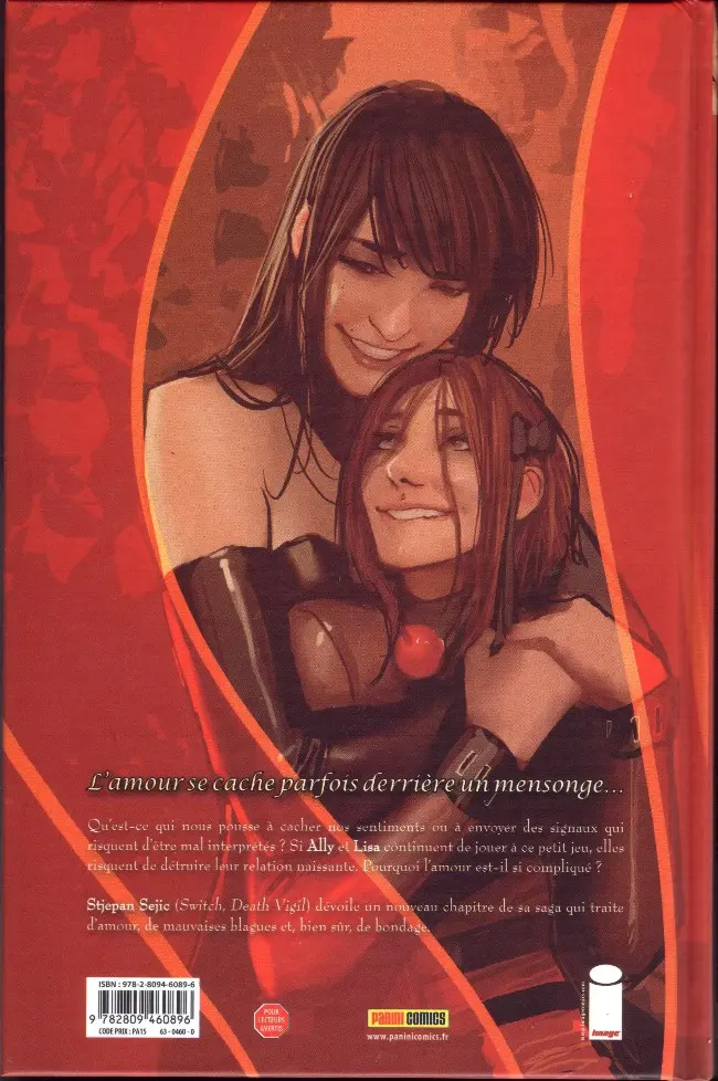 Verso de l'album Sunstone Tome 4