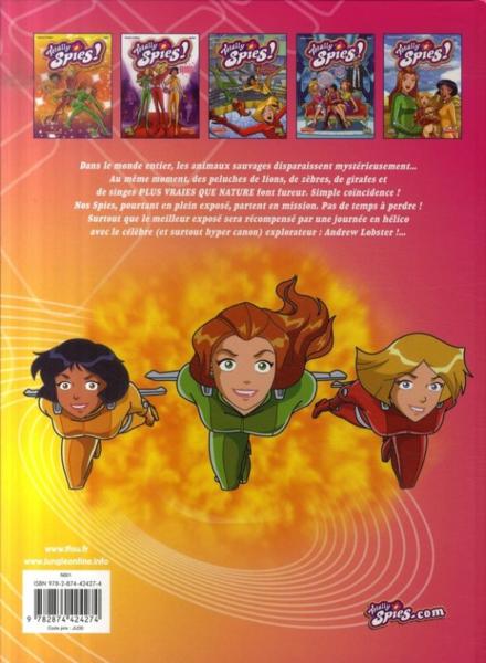 Verso de l'album Totally Spies Tome 5 Plus vraies que nature