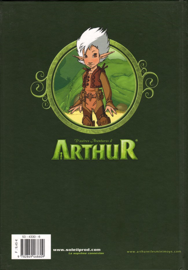 Verso de l'album Arthur et les Minimoys - LA Bd du Roman Tome 4 D'autres aventures d'Arthur