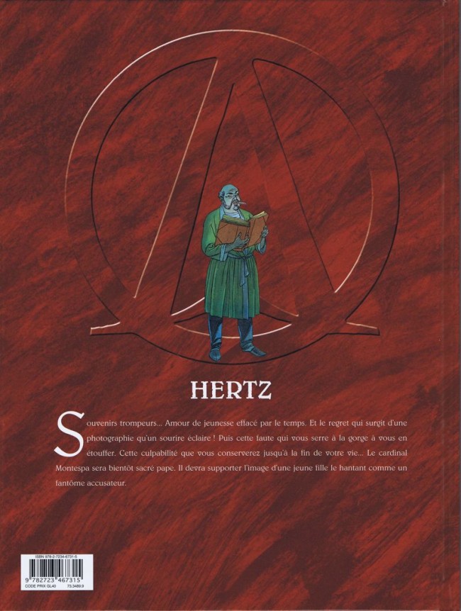 Verso de l'album Le Triangle secret - Hertz Tome 2 Montespa