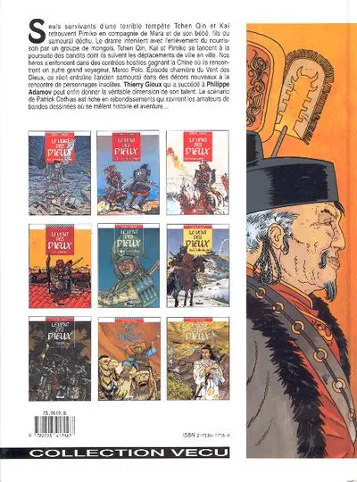 Verso de l'album Le Vent des Dieux Tome 9 Cambaluc