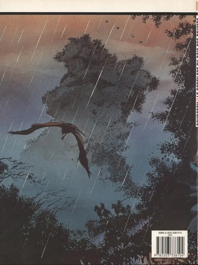 Verso de l'album Les Compagnons du crépuscule Tome 1 Le sortilège du bois des brumes