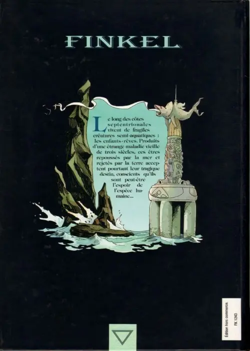 Verso de l'album Finkel Tome 1 L'enfant de mer