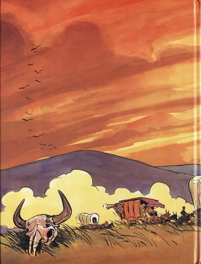 Verso de l'album Go West