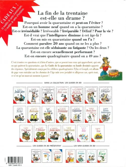 Verso de l'album Le Guide Tome 6 Le guide de la quarantaine