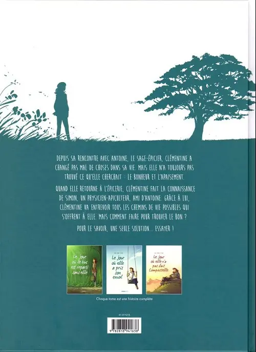 Verso de l'album Le Jour où... Tome 2 Le jour où elle a pris son envol