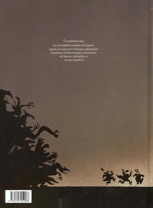 Verso de l'album Les formidables aventures de Lapinot Tome 3 Walter