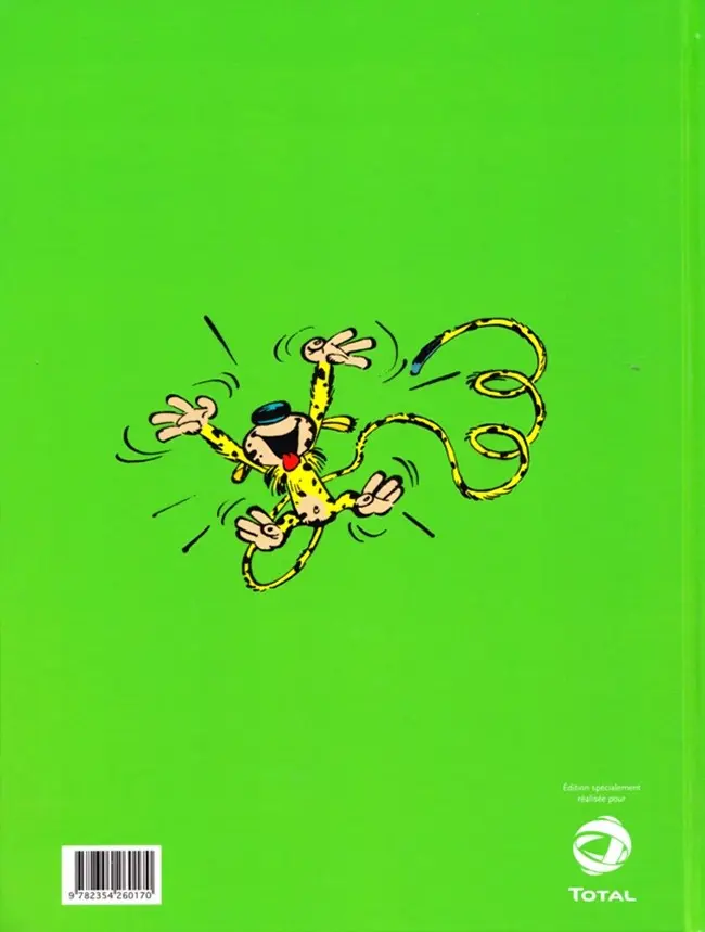 Verso de l'album Marsupilami Tome 1 La queue du marsupilami
