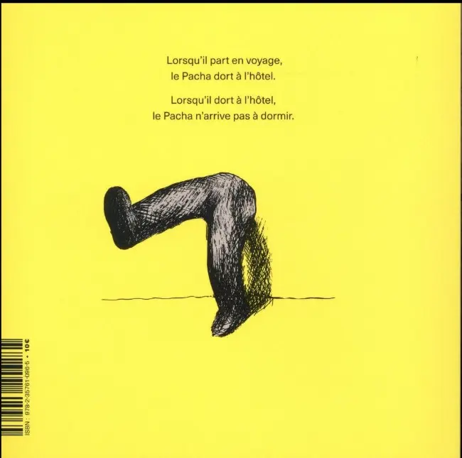 Verso de l'album Le Pacha