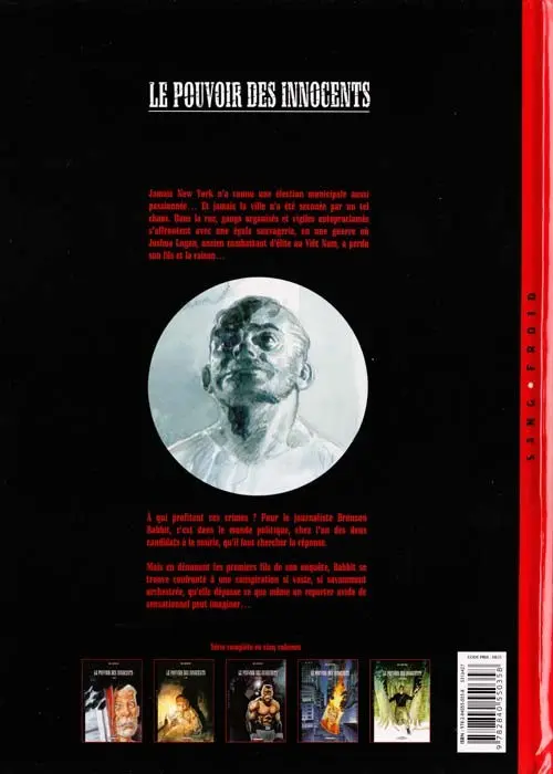 Verso de l'album Le Pouvoir des Innocents Tome 2 Amy