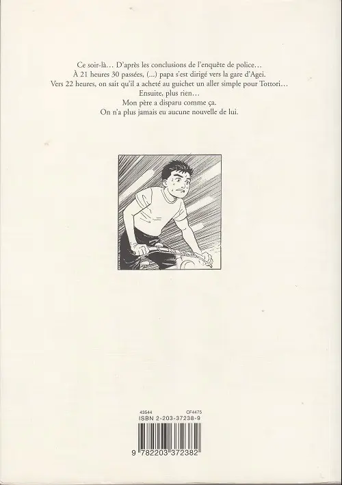 Verso de l'album Quartier lointain Tome 2