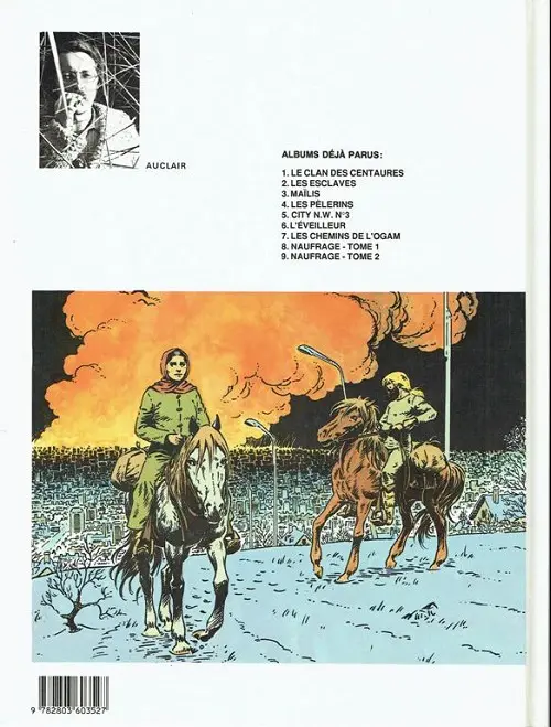 Verso de l'album Simon du Fleuve Tome 5 Cité N.W.N°3