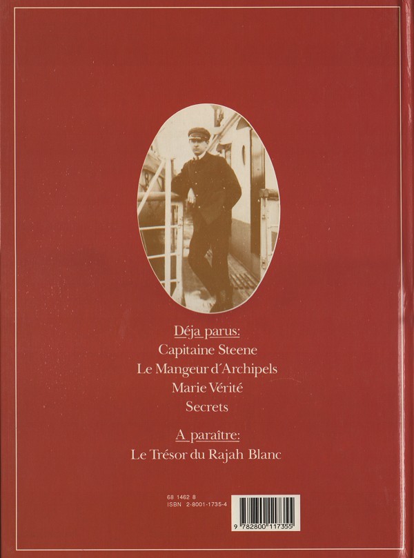 Verso de l'album Théodore Poussin Tome 2 Le Mangeur d'Archipels