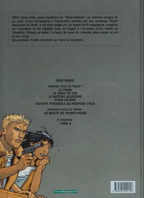Verso de l'album Tramp Tome 4 Pour Hélène