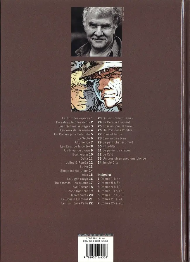 Verso de l'album Jeremiah Tome 34 Jungle City