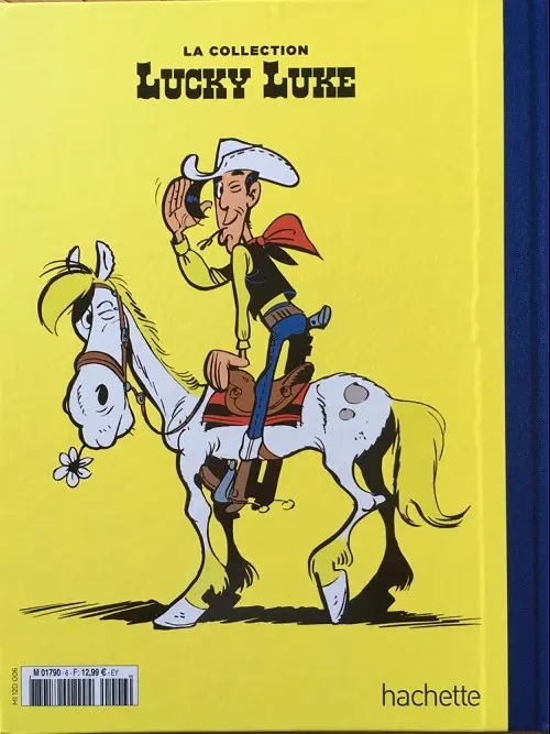 Verso de l'album Lucky Luke La collection Tome 6 Dalton city