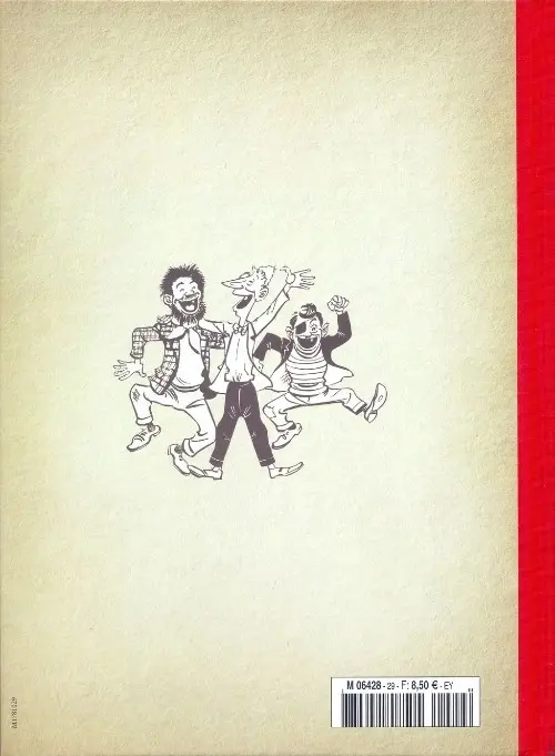 Verso de l'album Les Pieds Nickelés - La collection Tome 30 Les Pieds Nickelés au pays des Incas