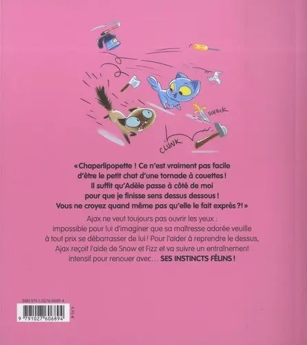 Verso de l'album Ajax - Mortelle Adèle Tome 3 Charperlipopette !