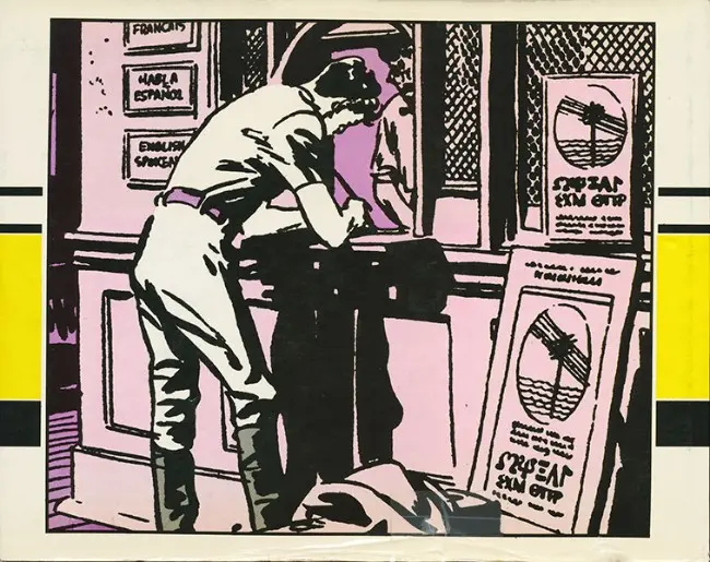 Verso de l'album Bob l'aviateur (Scorchy Smith) Vol. 1 1935-1936