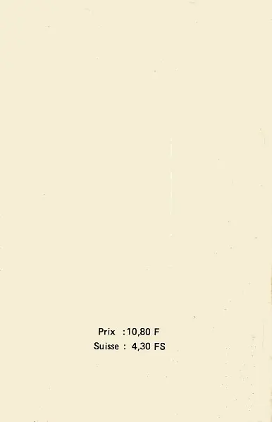 Verso de l'album Nova Album N° 16
