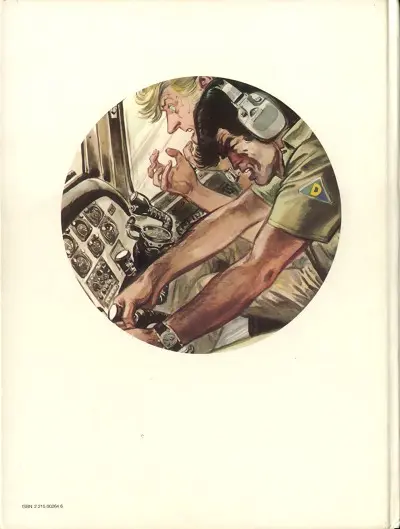 Verso de l'album Tanguy et Laverdure Tome 19 La mystérieuse escadre Delta