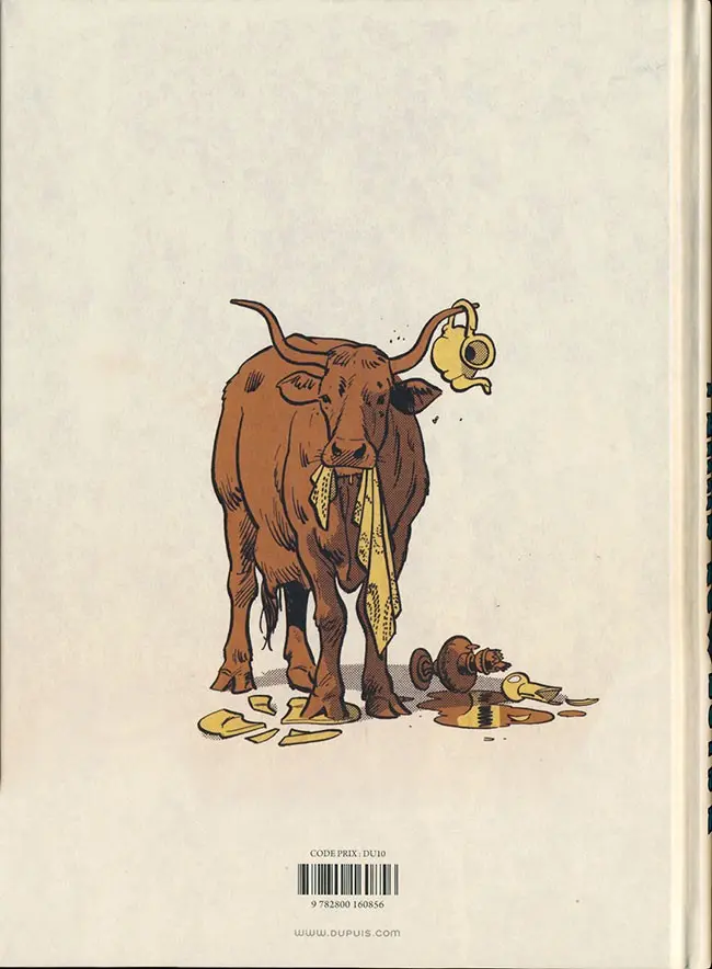 Verso de l'album Texas Cowboys Vol. 2 The best wild west stories published