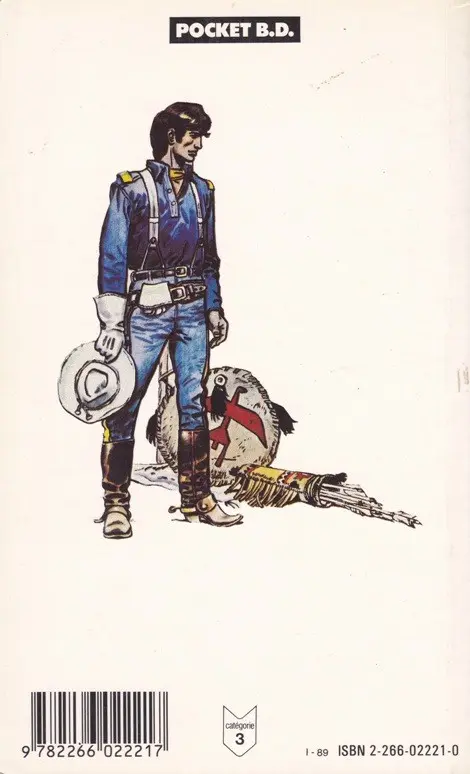 Verso de l'album Blueberry Tome 11 La mine de l'Allemand perdu