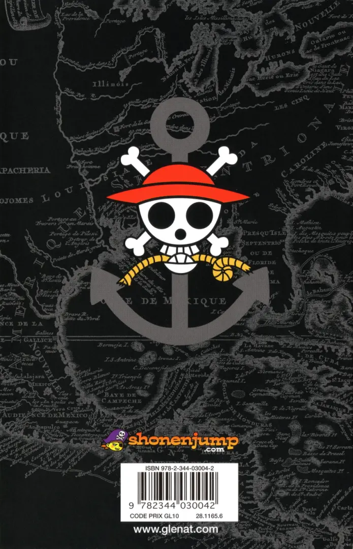 Verso de l'album One Piece Tome 87 Impitoyable