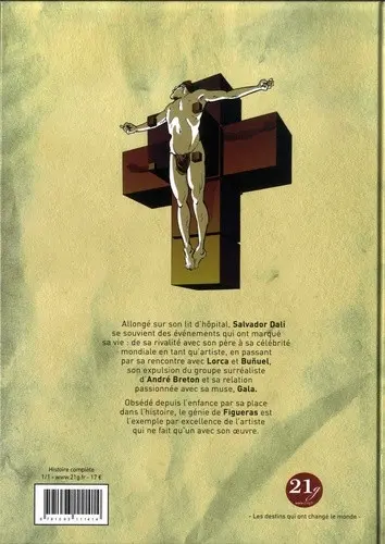 Verso de l'album Le rêve de Dali