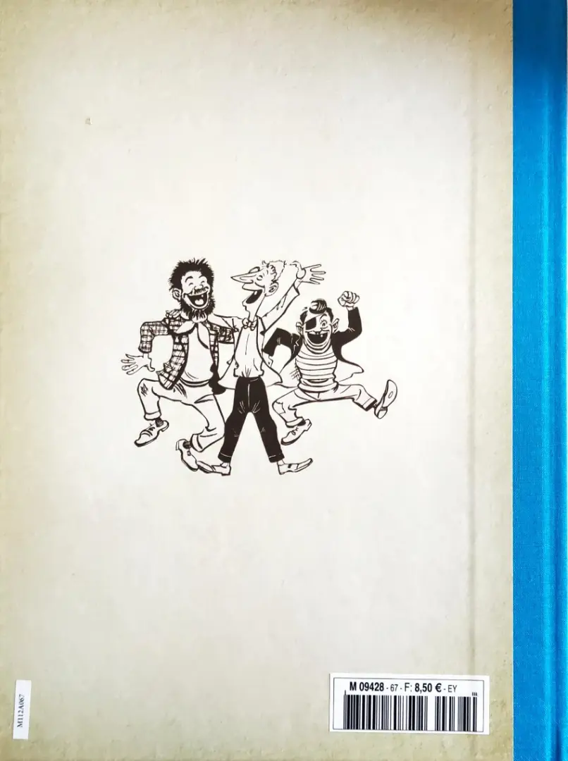 Verso de l'album Les Pieds Nickelés - La collection Tome 67 Les Pieds Nickelés justiciers