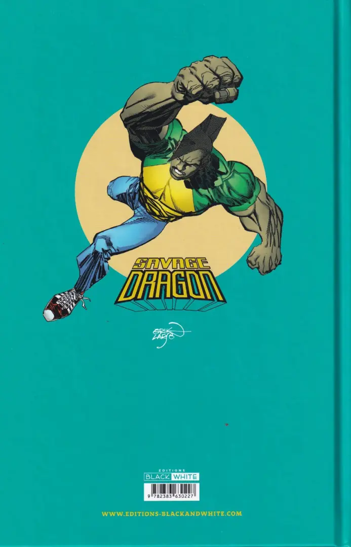 Verso de l'album Savage Dragon Vol. 2 Les choses de la vie