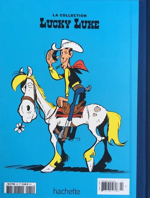 Verso de l'album Lucky Luke La collection Tome 22 Phil Defer