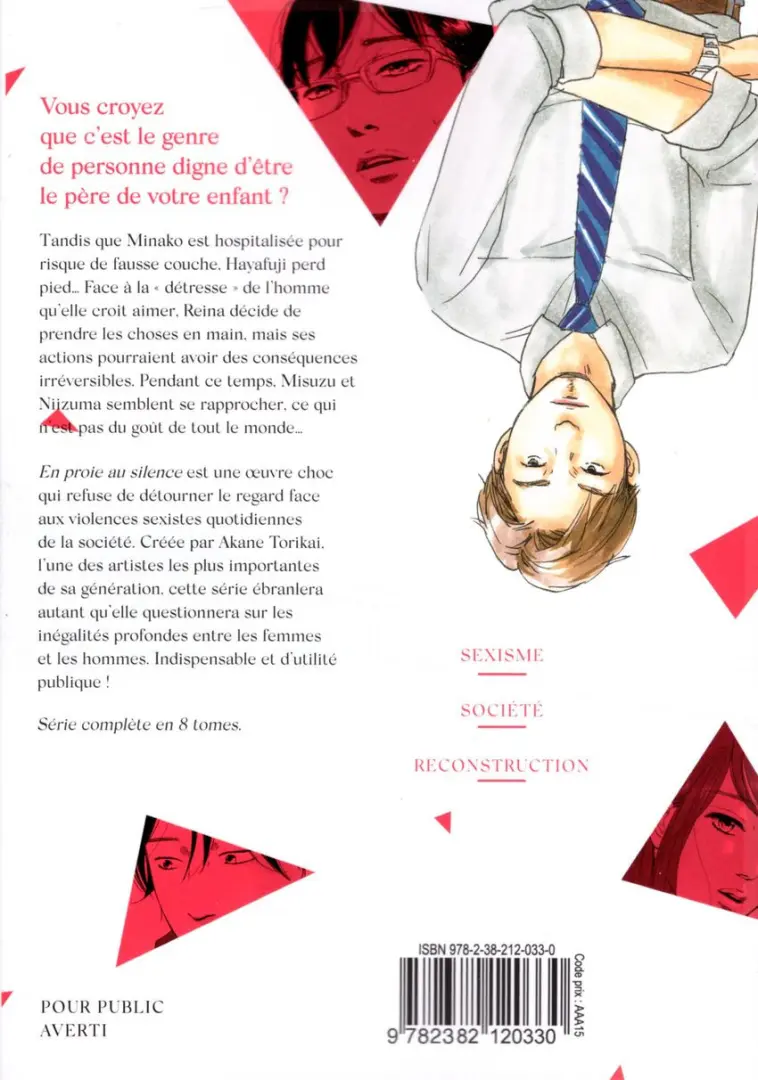 Verso de l'album En proie au silence 6