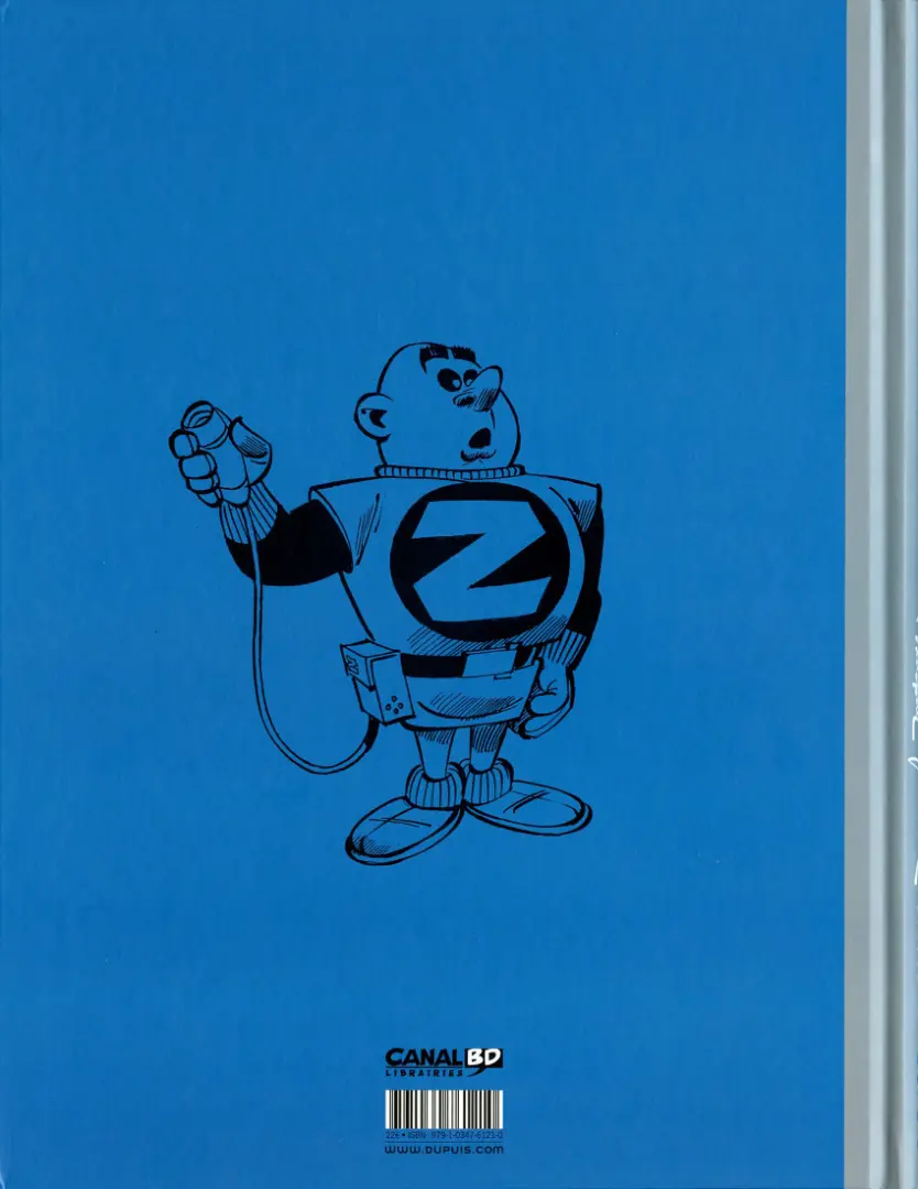 Verso de l'album Spirou et Fantasio Tome 15 Z comme Zorglub
