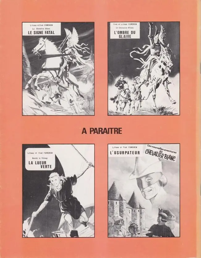 Verso de l'album Le Chevalier blanc Tome 6 L'agresseur inconnu