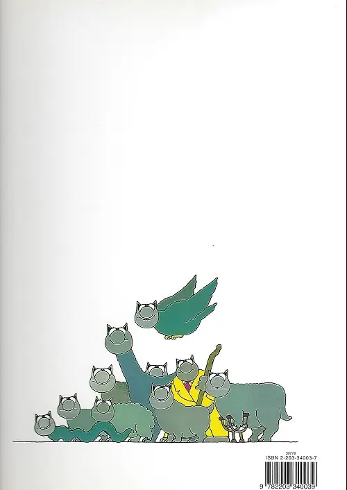 Verso de l'album Le Chat Tome 2 Le retour du chat