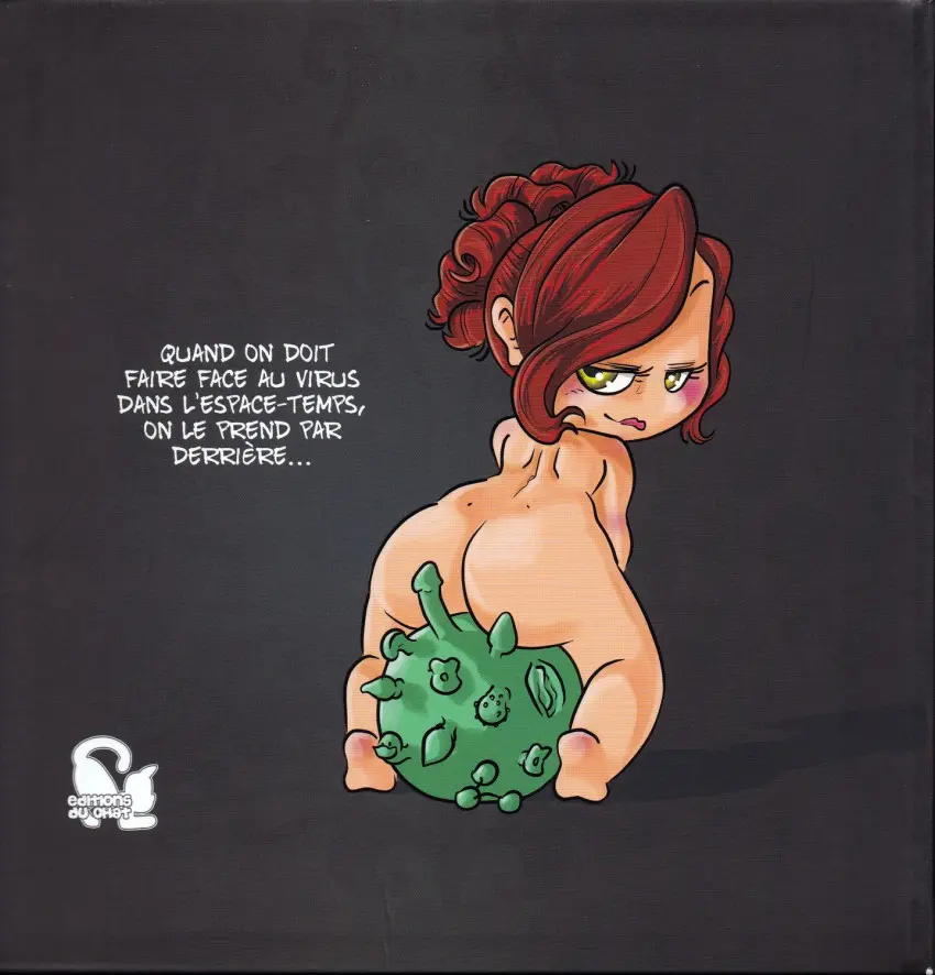 Verso de l'album Le petit derrière de l'histoire Le petit derrière du confinement